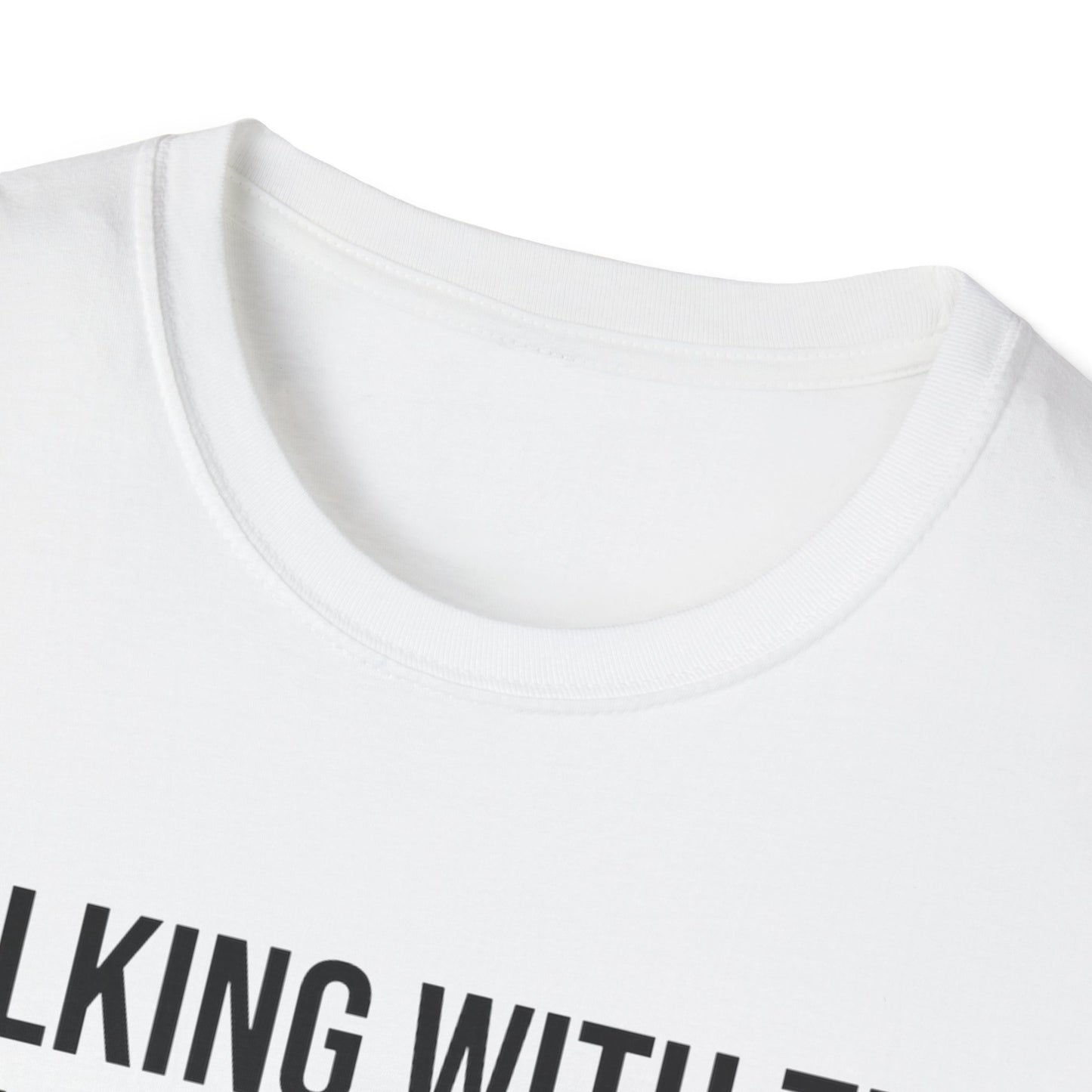Graphic T-Shirt — "Walking With The Confidence Of A Mediocre White Man"