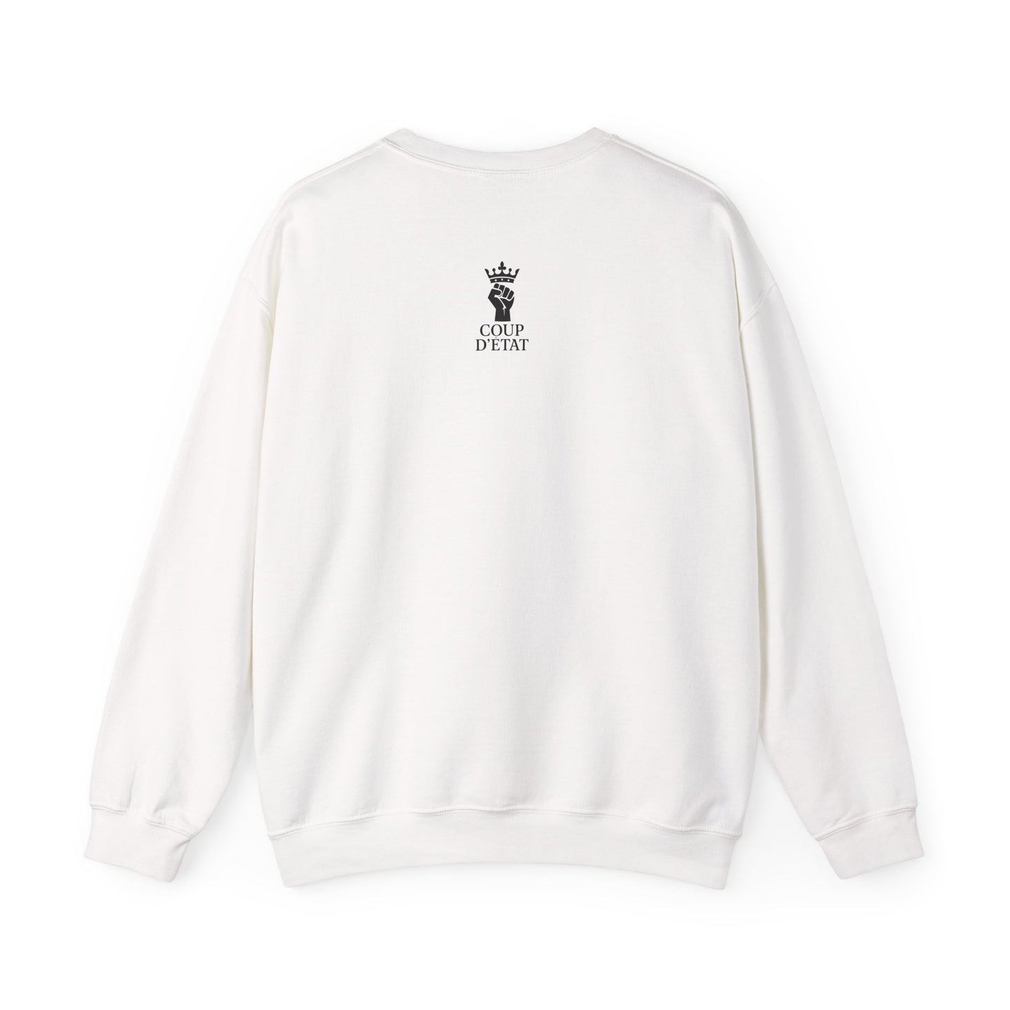 Crewneck Sweatshirt — “Walking With The Confidence Of A Mediocre White Man” Statement Pullover
