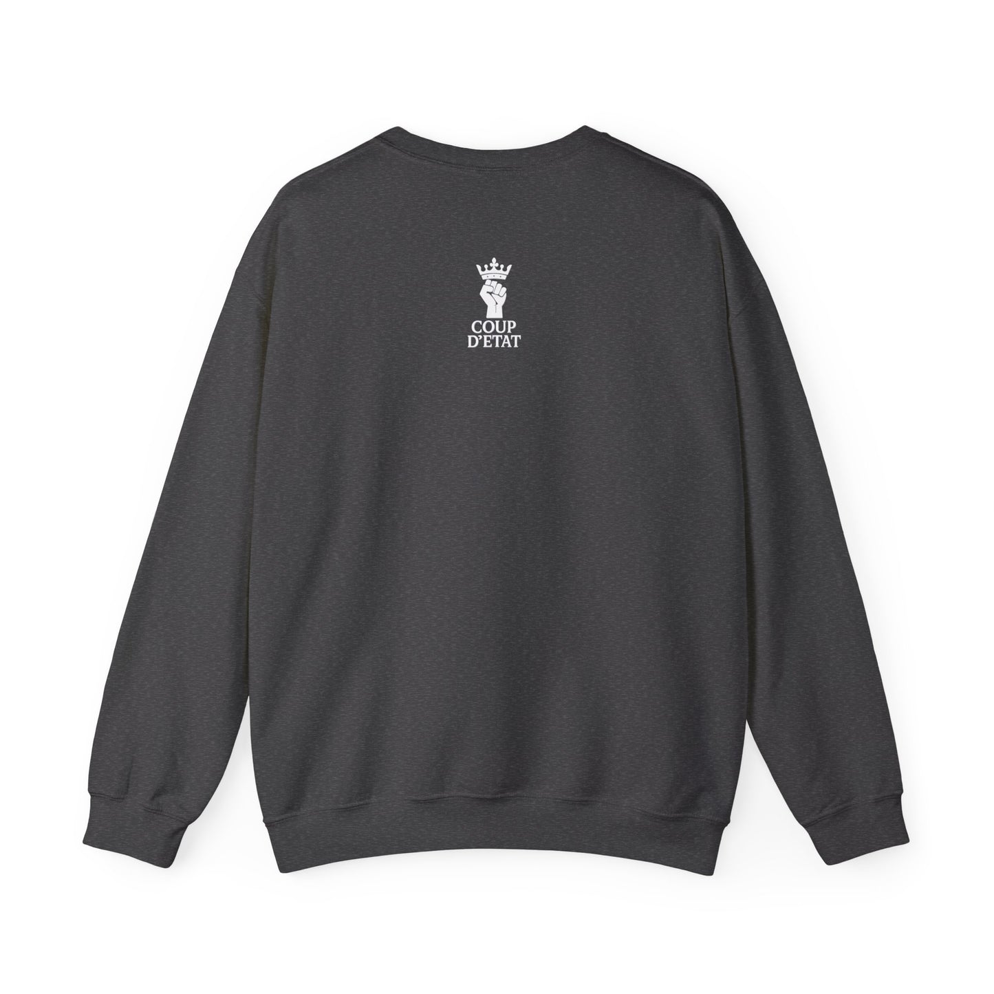 Crewneck Sweatshirt — “Walking With The Confidence Of A Mediocre White Man” Statement Pullover