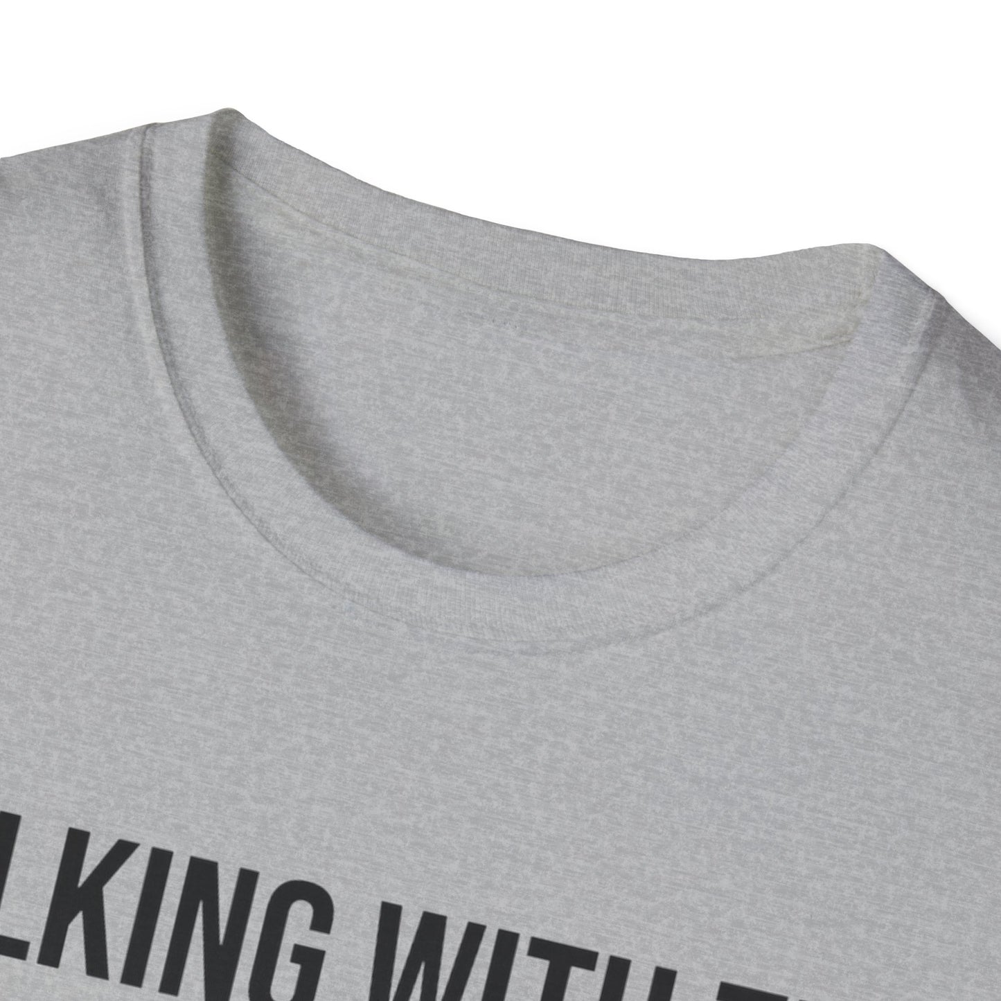 Graphic T-Shirt — "Walking With The Confidence Of A Mediocre White Man"