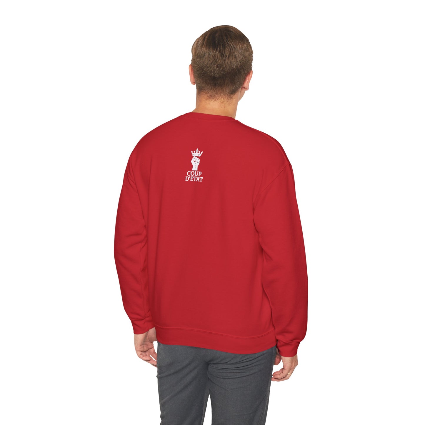 Crewneck Sweatshirt — "Imagine Being Afraid of Diversity but Not Dictatorship" Political Statement