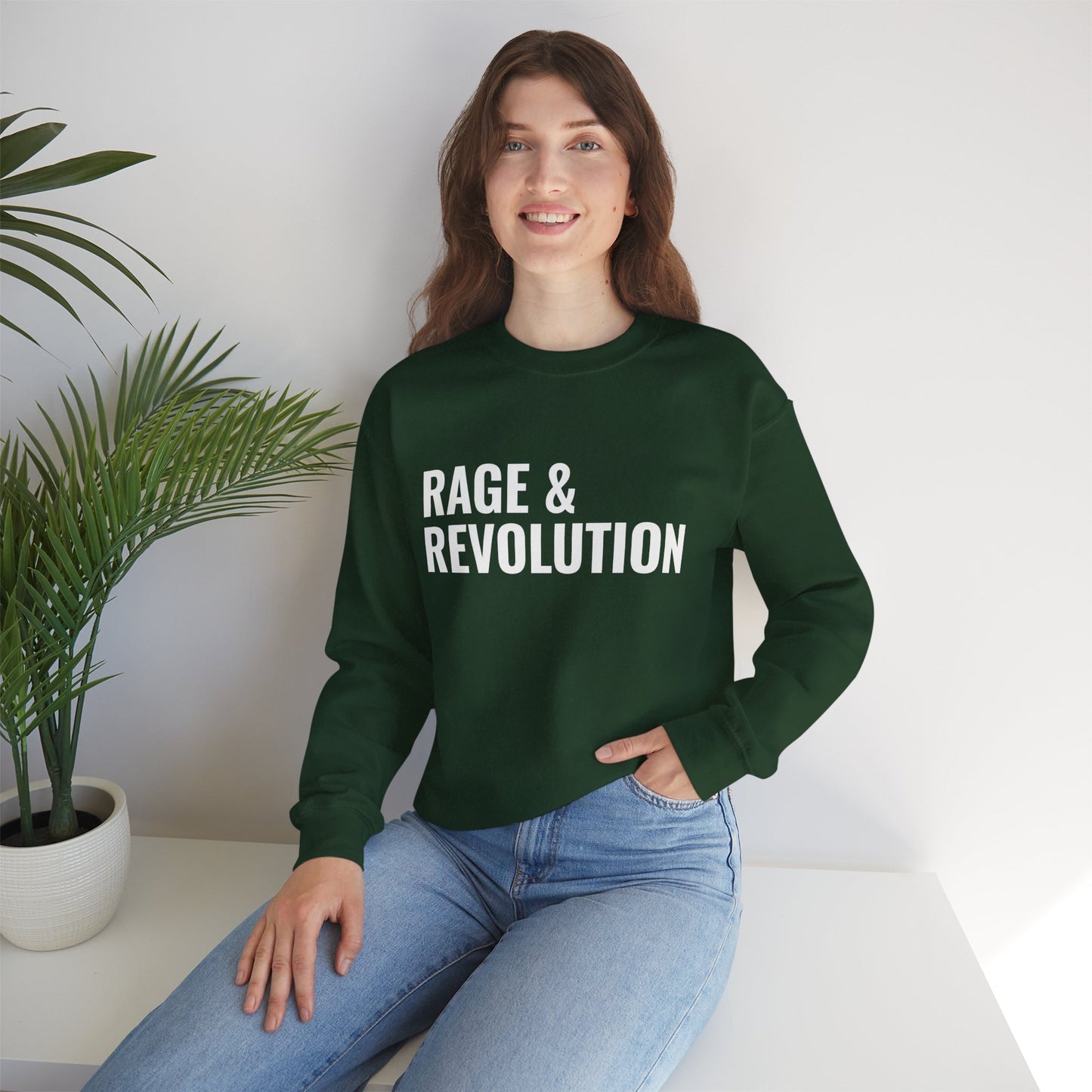Rage & Revolution Crewneck Sweatshirt