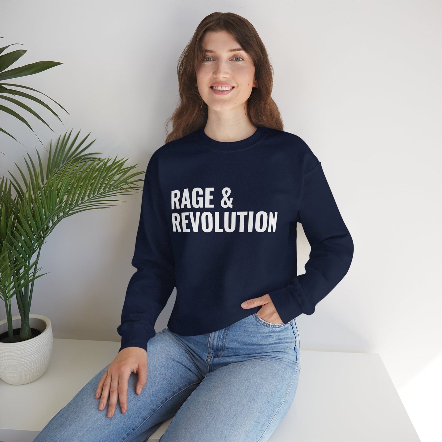 Rage & Revolution Crewneck Sweatshirt