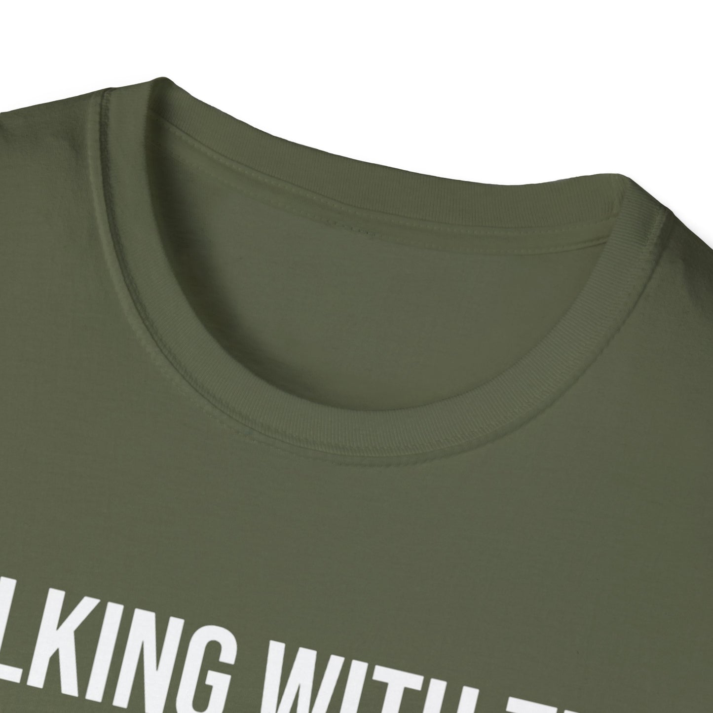 Graphic T-Shirt — "Walking With The Confidence Of A Mediocre White Man"