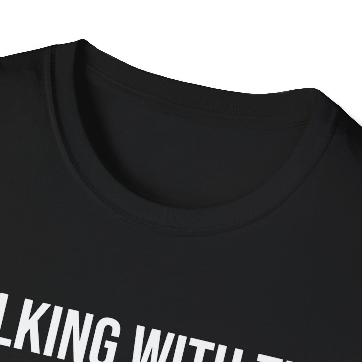 Graphic T-Shirt — "Walking With The Confidence Of A Mediocre White Man"
