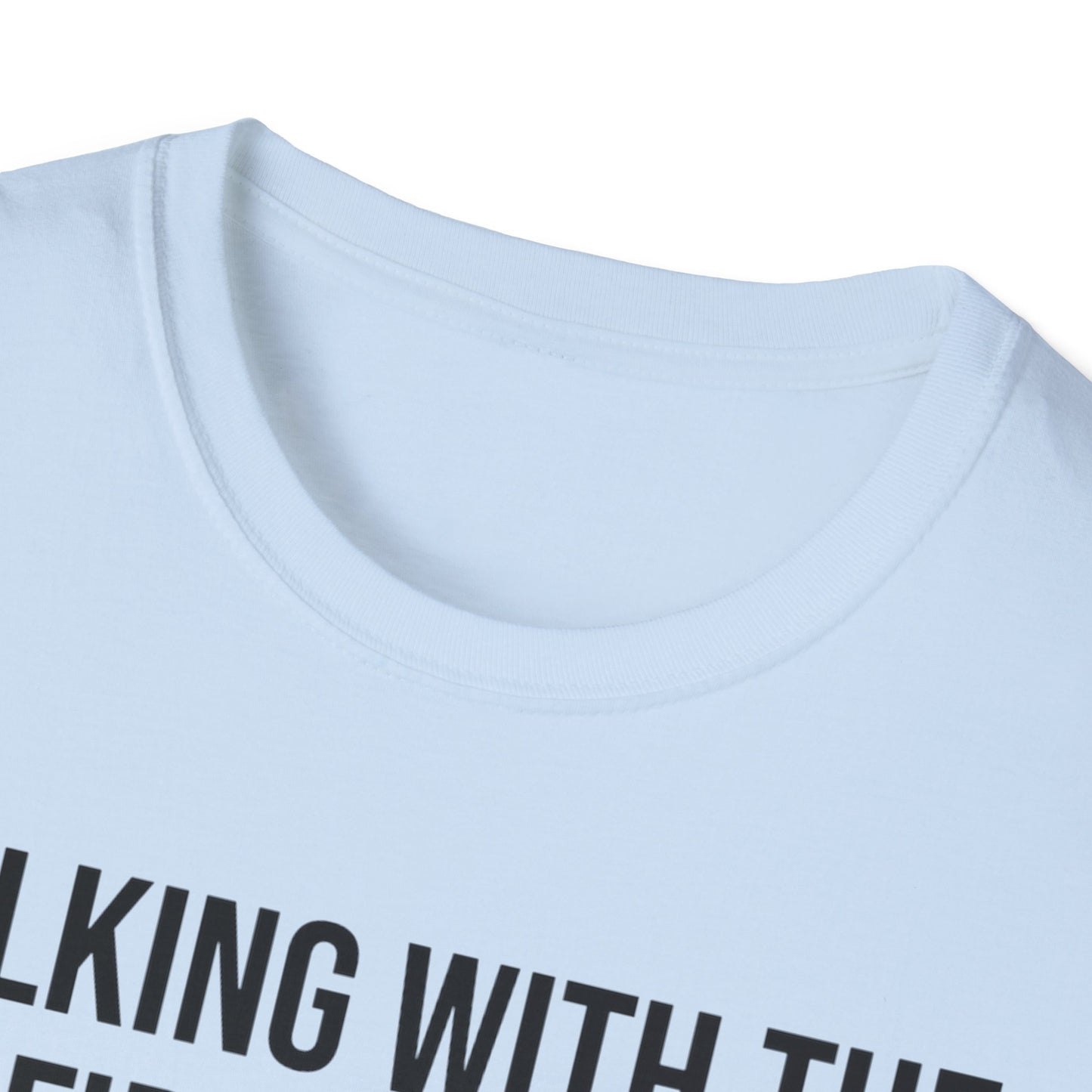 Graphic T-Shirt — "Walking With The Confidence Of A Mediocre White Man"