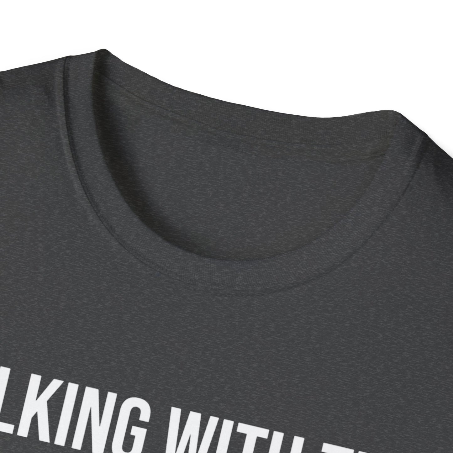 Graphic T-Shirt — "Walking With The Confidence Of A Mediocre White Man"