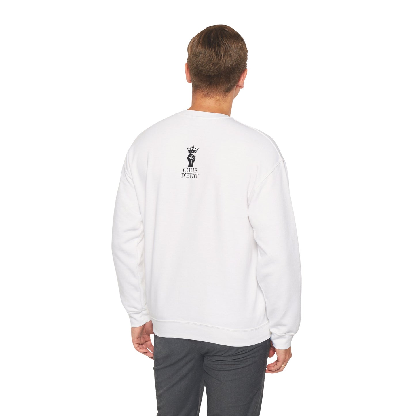 Crewneck Sweatshirt — "Imagine Being Afraid of Diversity but Not Dictatorship" Political Statement