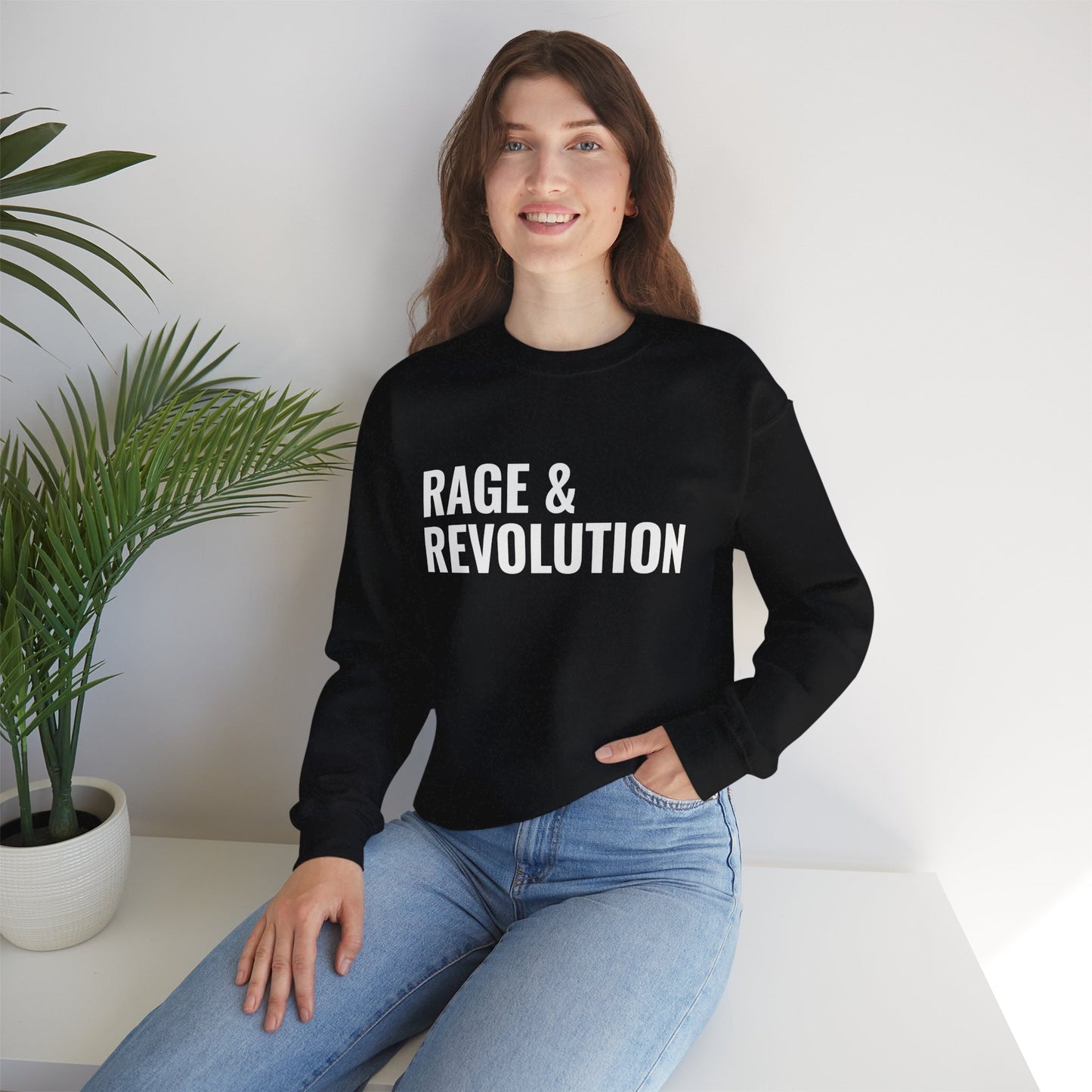 Rage & Revolution Crewneck Sweatshirt