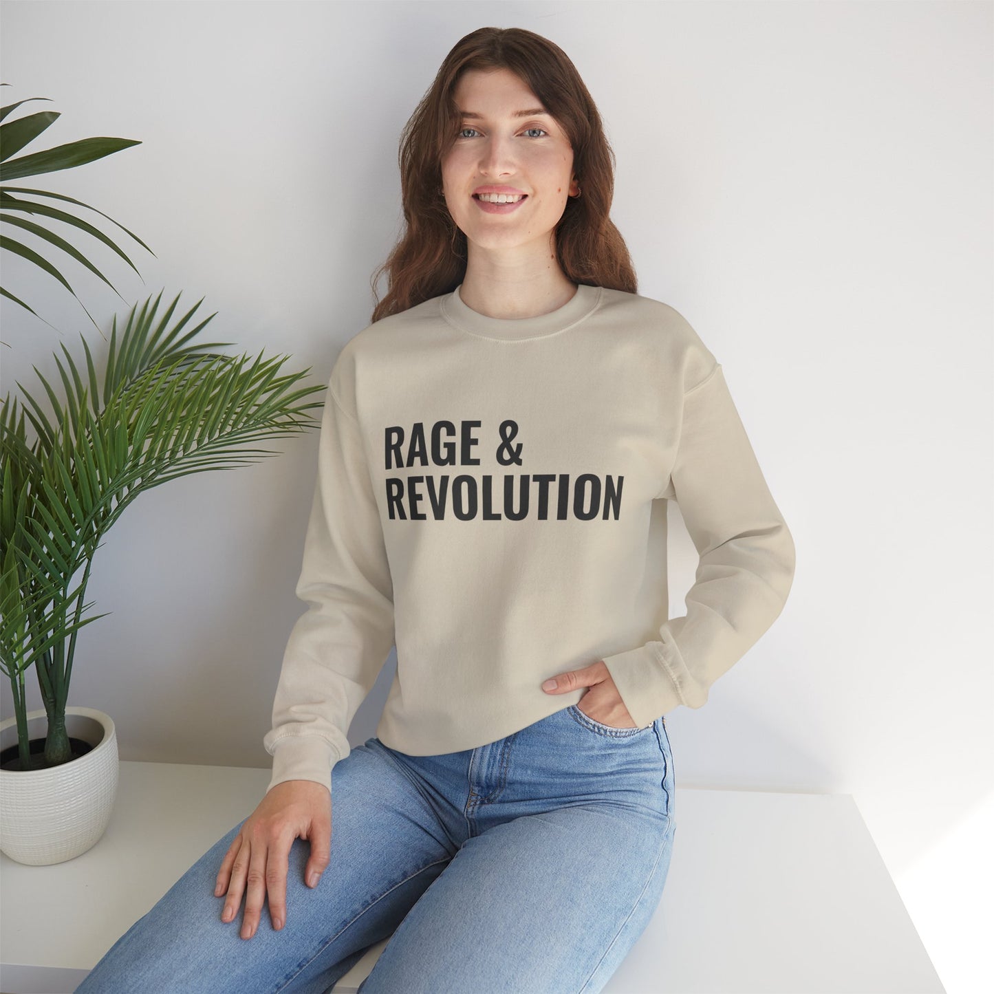 Rage & Revolution Crewneck Sweatshirt