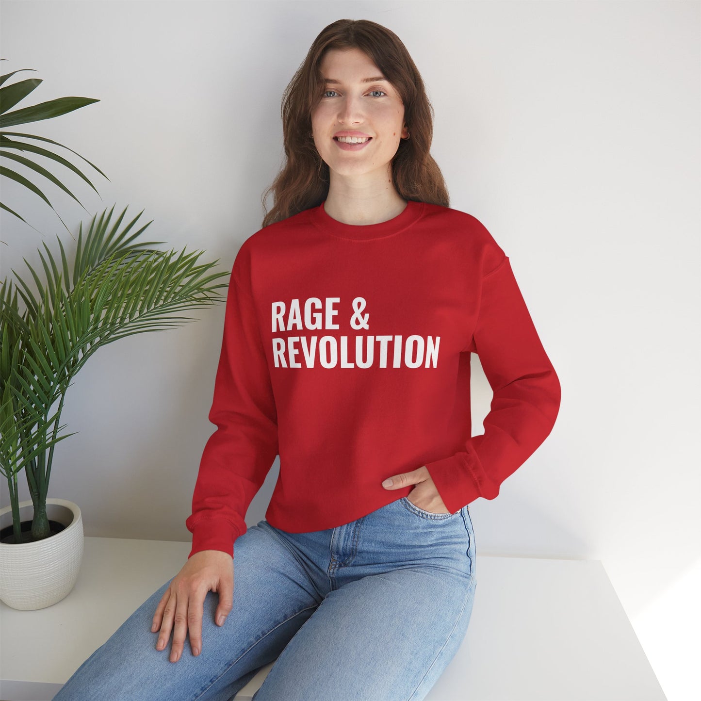 Rage & Revolution Crewneck Sweatshirt