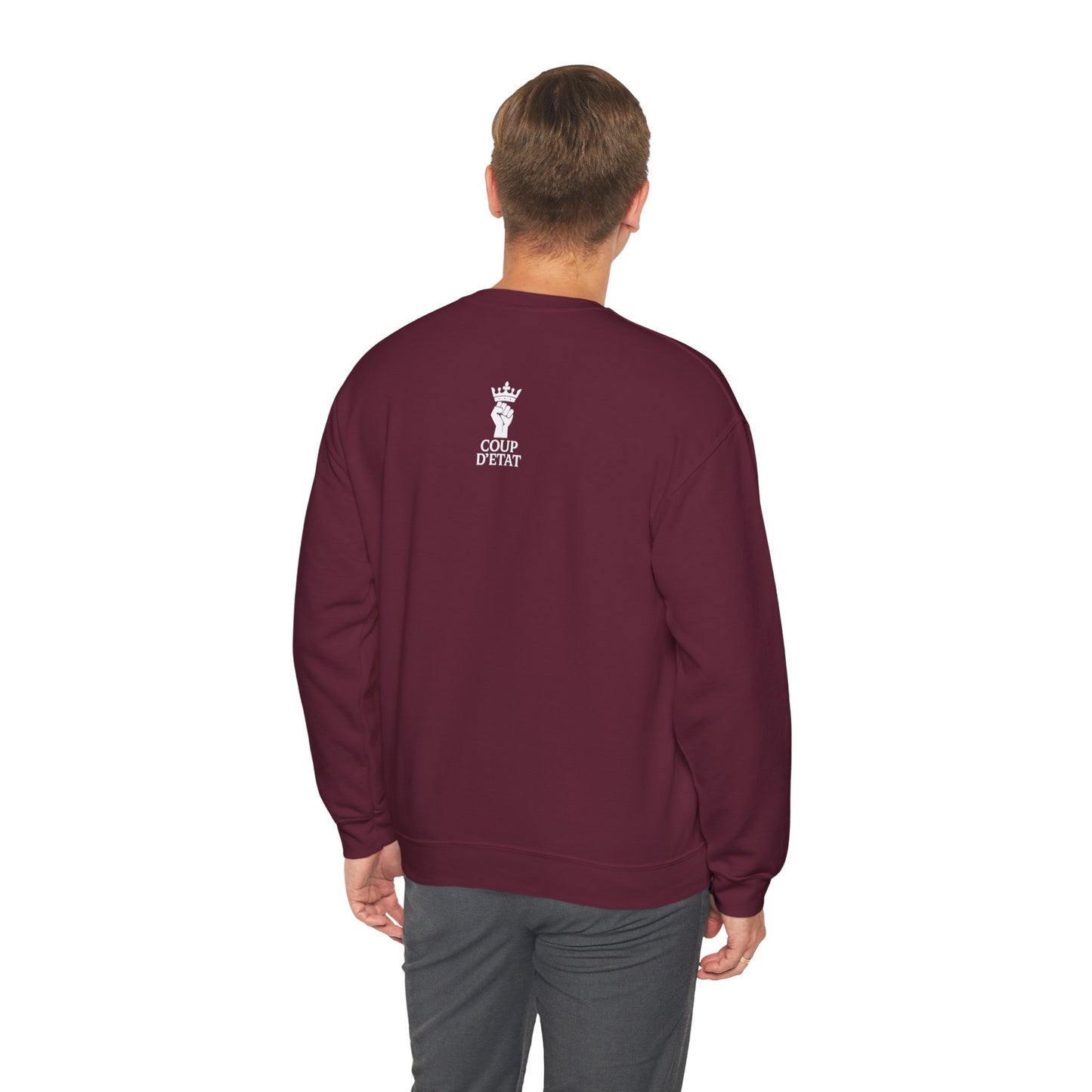 Crewneck Sweatshirt — "Imagine Being Afraid of Diversity but Not Dictatorship" Political Statement