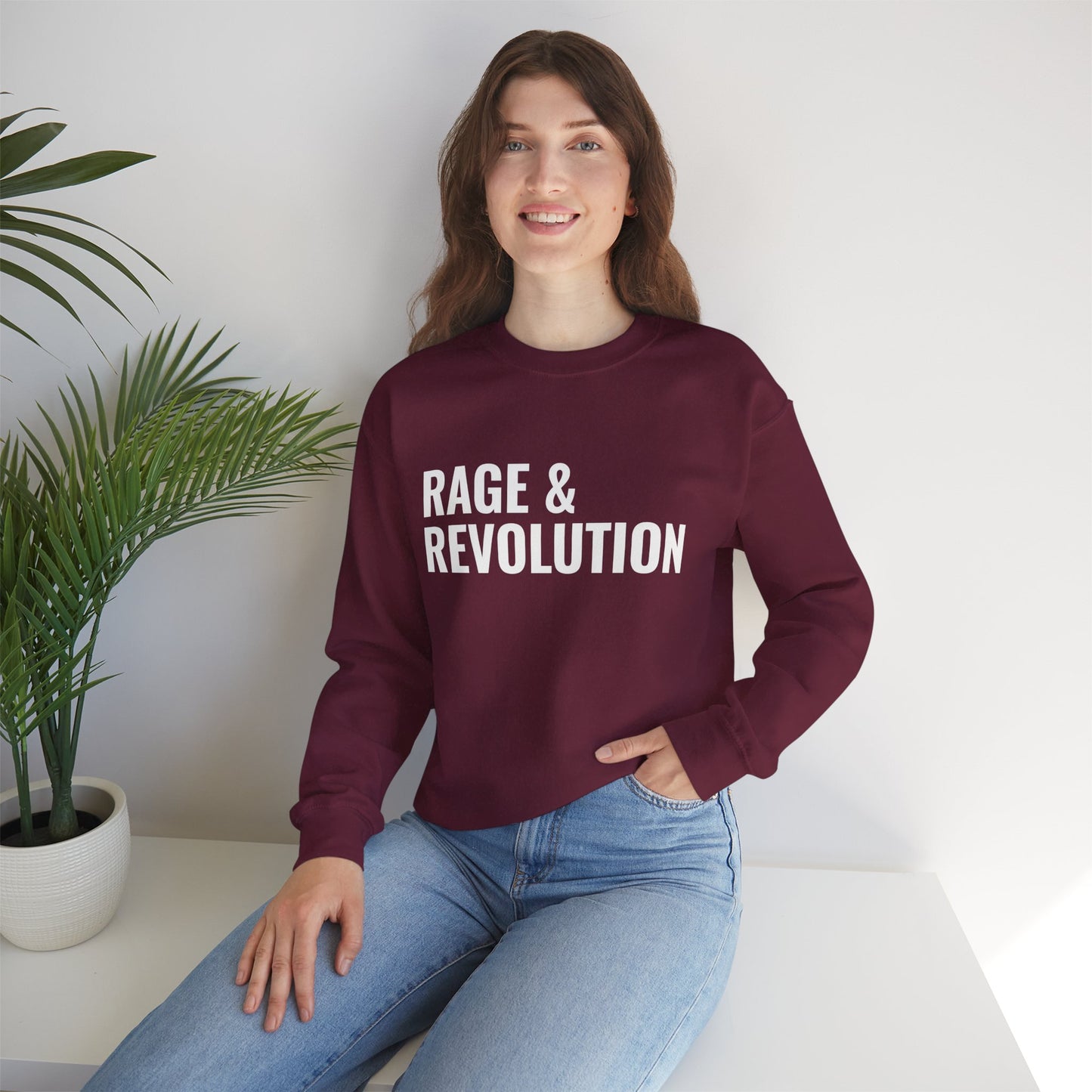 Rage & Revolution Crewneck Sweatshirt