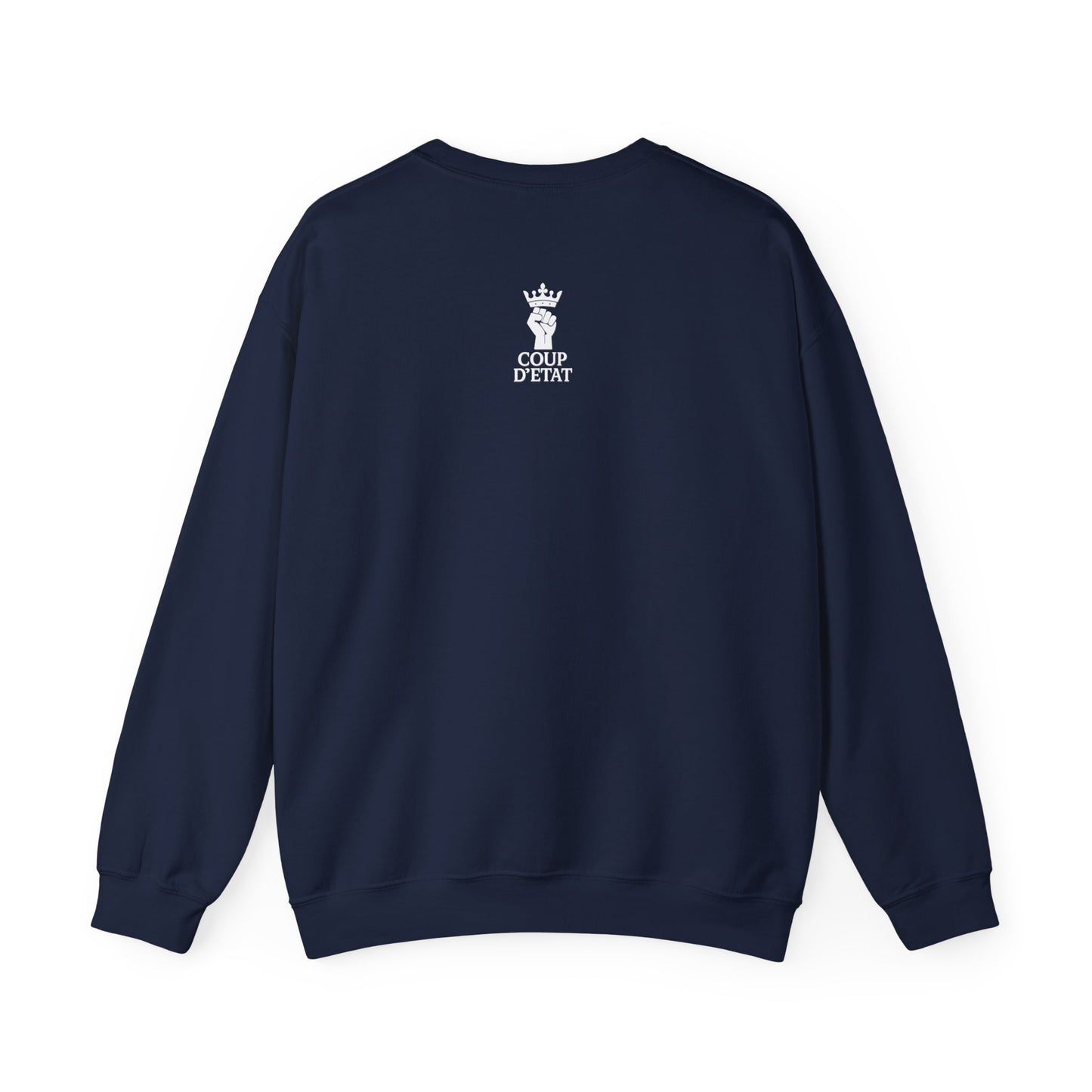 Crewneck Sweatshirt — “Walking With The Confidence Of A Mediocre White Man” Statement Pullover